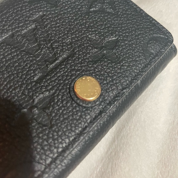Louis Vuitton Black Monogram Empreinte Card Case Wallet 🖤 - Picture 3 of 10